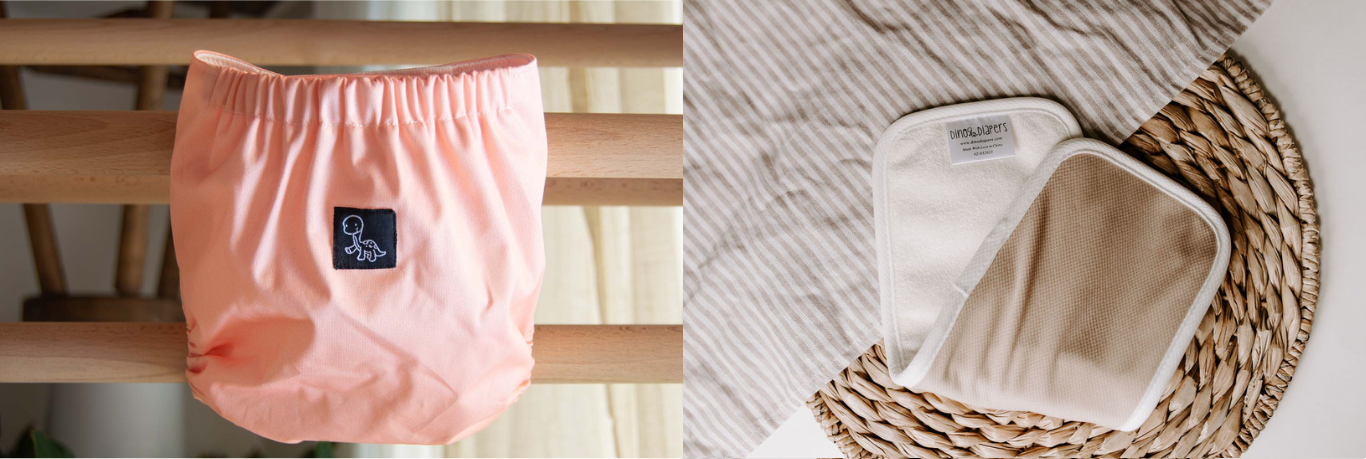 Just Peachy Reusable Cloth Pocket Diaper