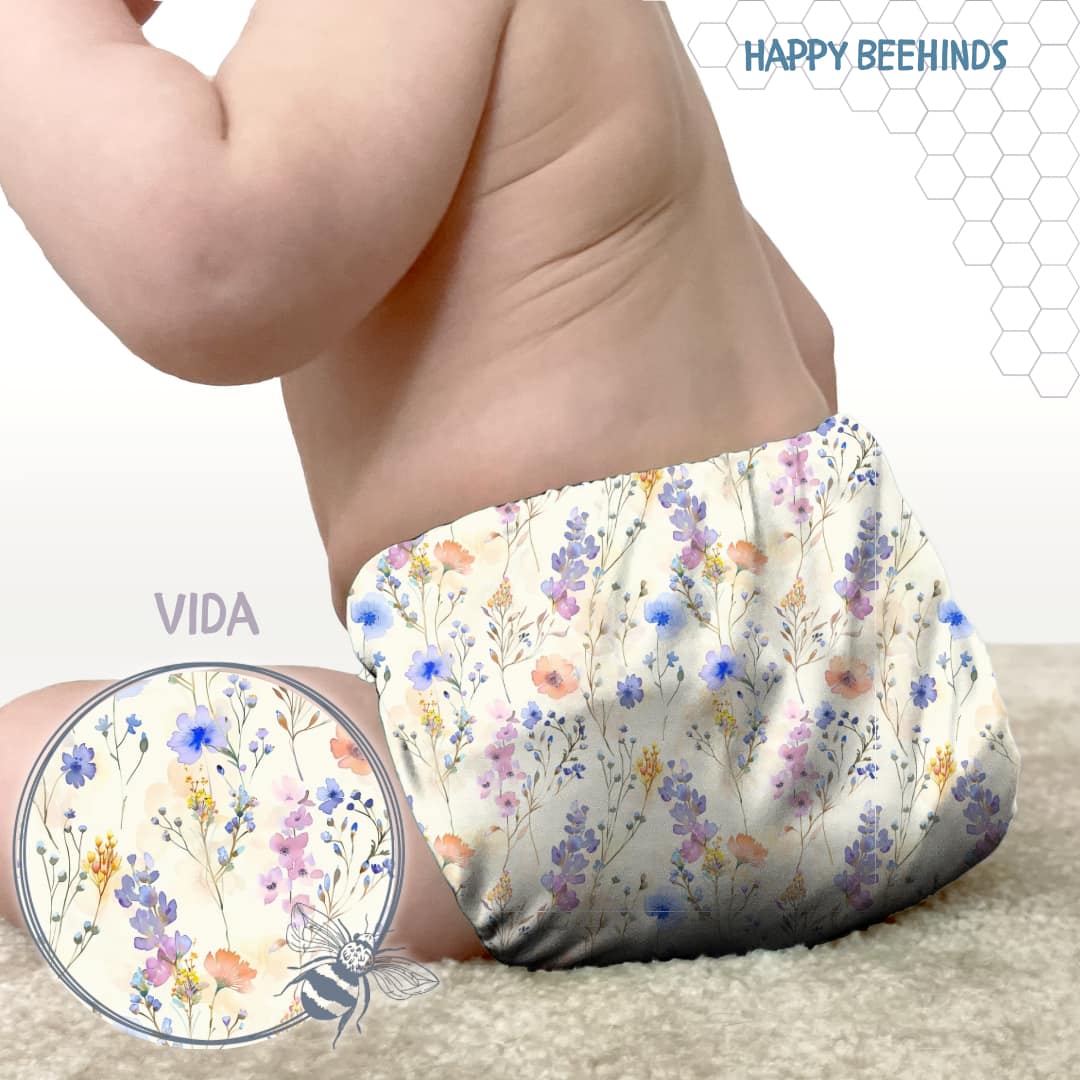 Spring Collection 2025 - New Updated - The "Bally" One Size Diaper Cover