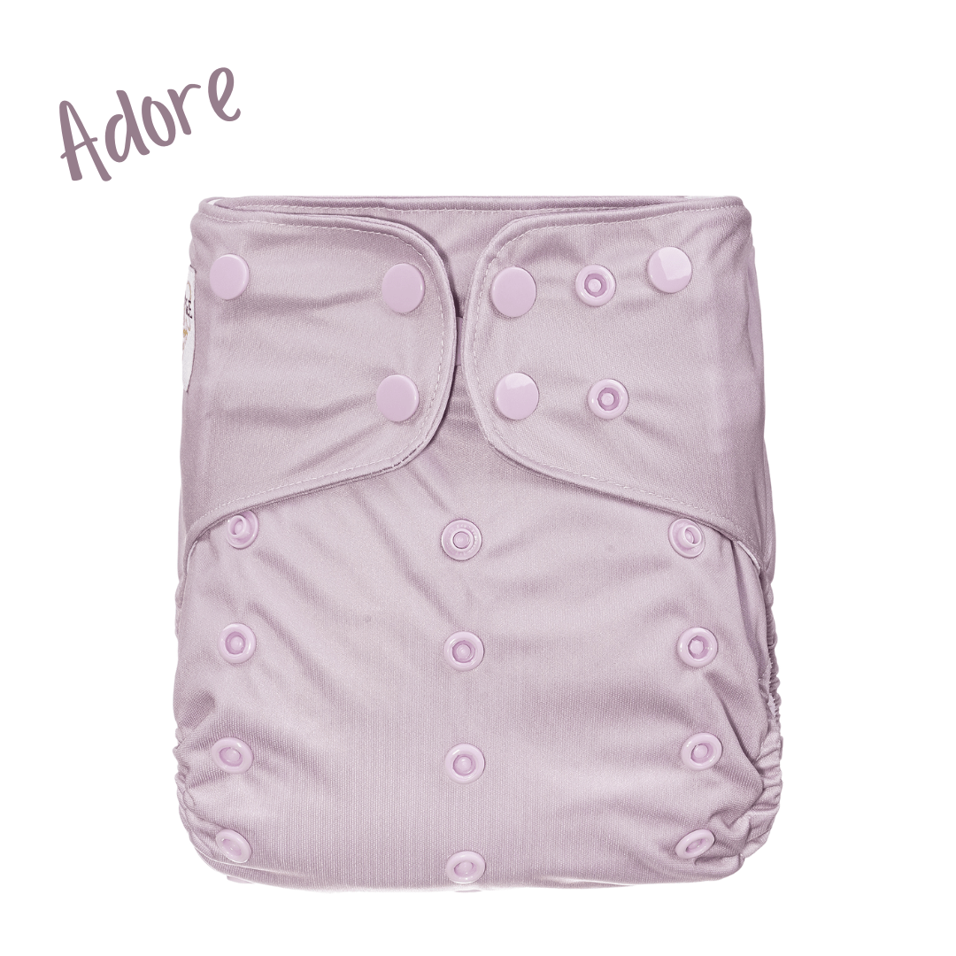 "The Elite Double Gusset Pocket Diaper" by Happy BeeHinds