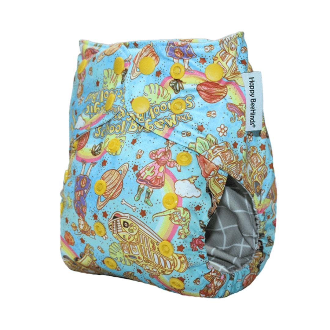 New Updated - The "EZ" Pocket Diaper by Happy BeeHinds