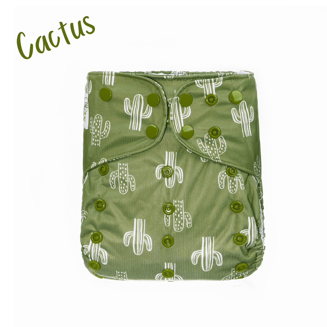 "The Elite Double Gusset Pocket Diaper" by Happy BeeHinds