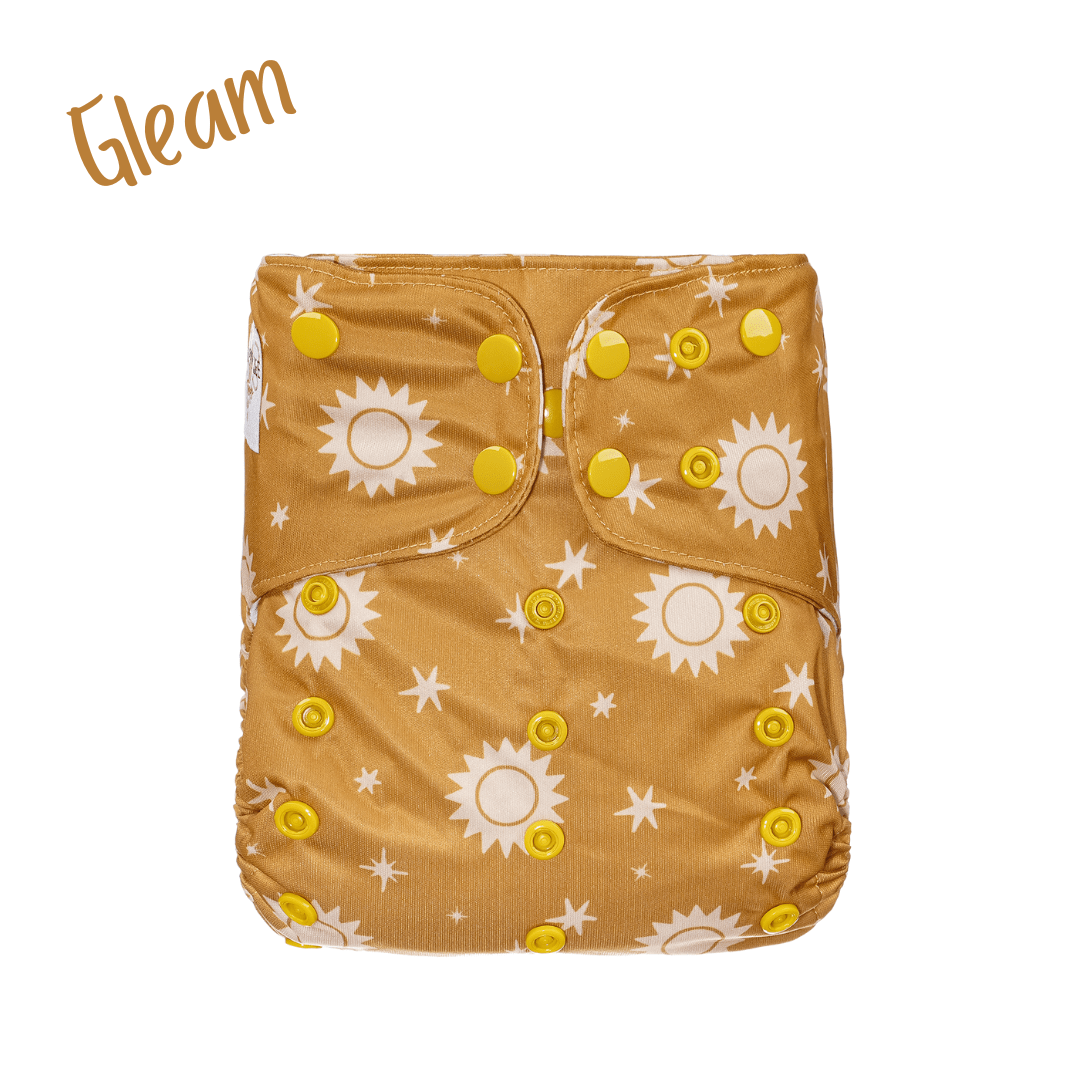 "The Elite Double Gusset Pocket Diaper" by Happy BeeHinds
