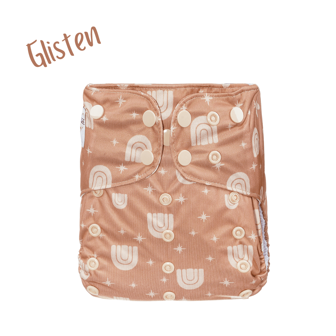 "The Elite Double Gusset Pocket Diaper" by Happy BeeHinds