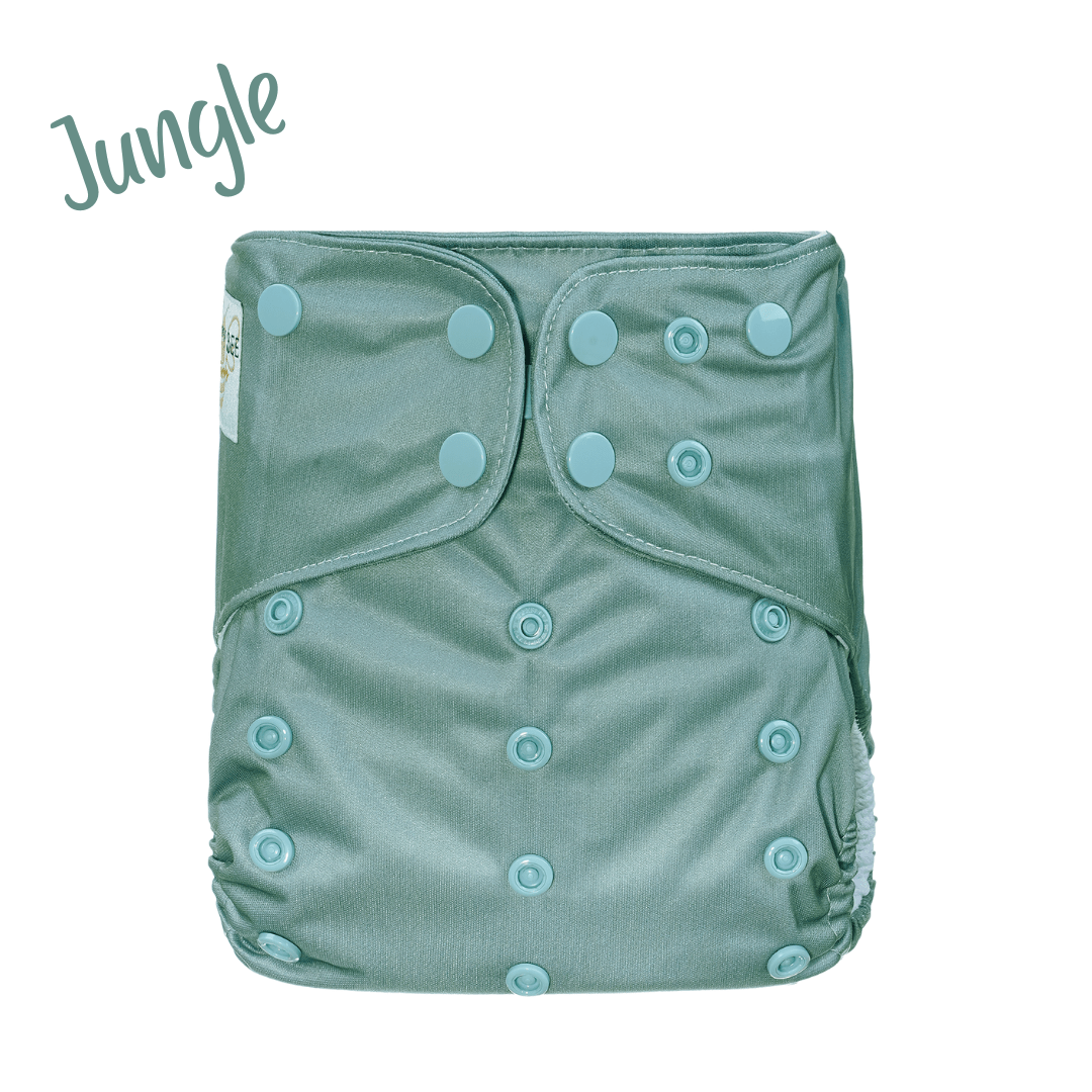 "The Elite Double Gusset Pocket Diaper" by Happy BeeHinds