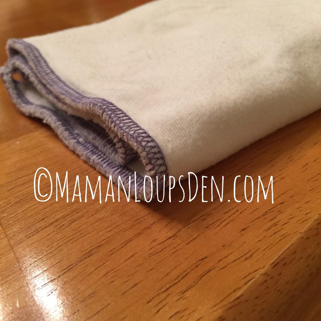 Jersey Cloth Diaper Prefold - 60% Hemp / 40% Organic Cotton