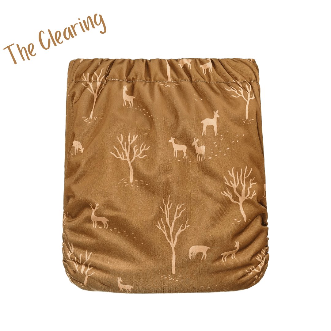 "The Elite Double Gusset Pocket Diaper" by Happy BeeHinds