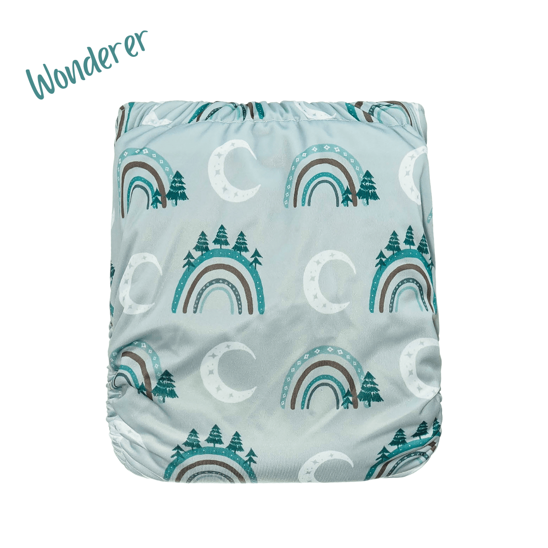 "The Elite Double Gusset Pocket Diaper" by Happy BeeHinds