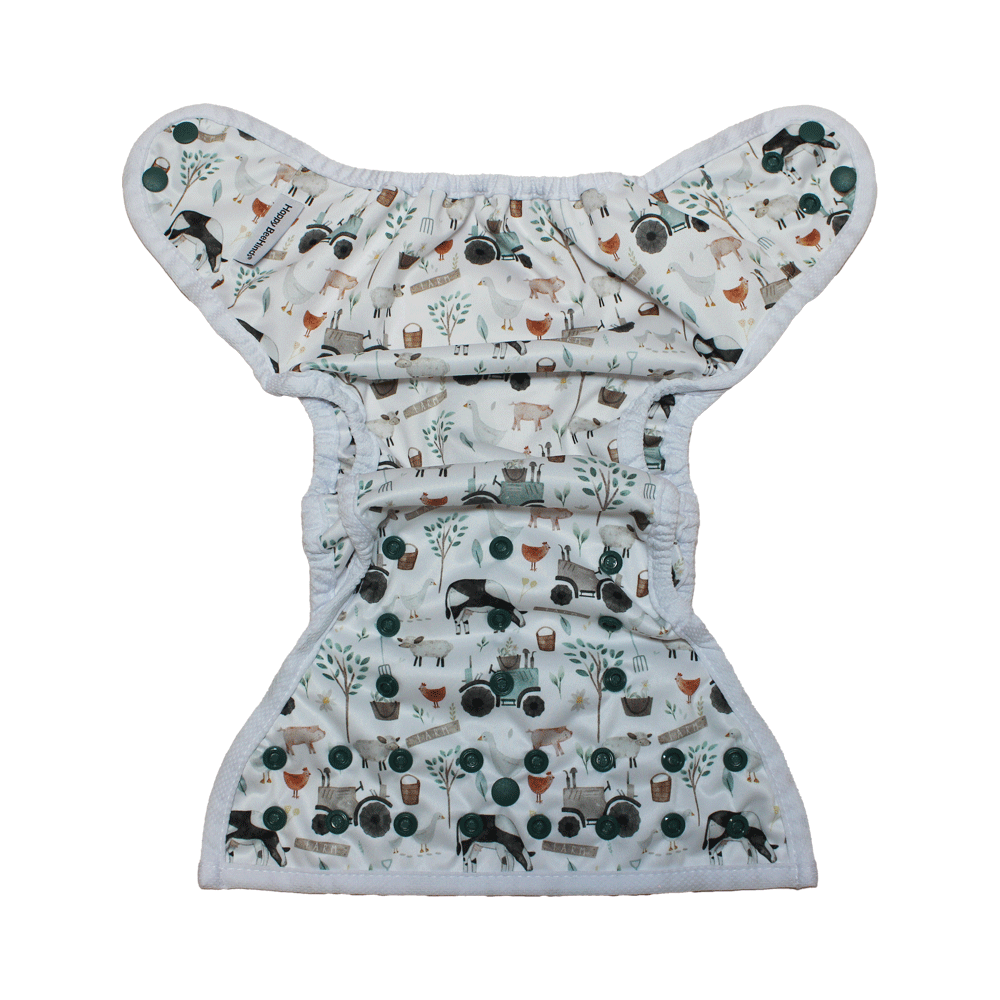 Spring Collection 2025 - New Updated - The "Bally" One Size Diaper Cover