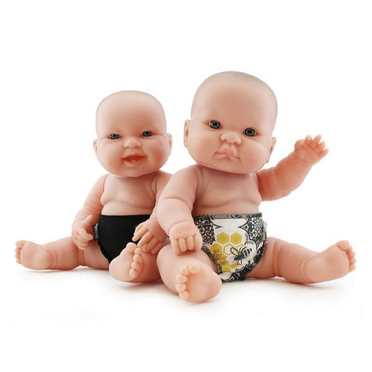 Rumparooz Doll Diapers - 2 pack - Unity & Phantom