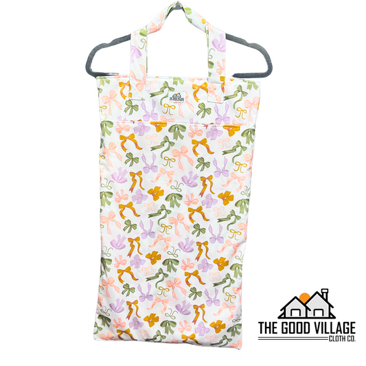 Large Hanging Wetbag | Ribbons and Bows