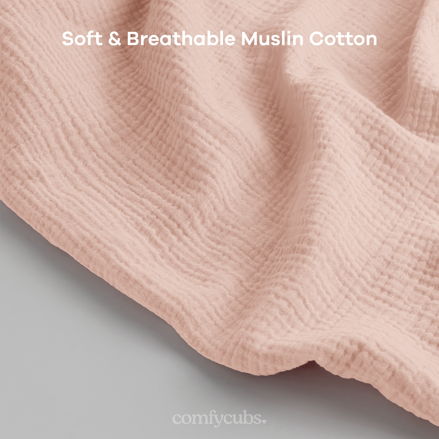 Muslin Nursing Cover, Pack of 1 in Blush