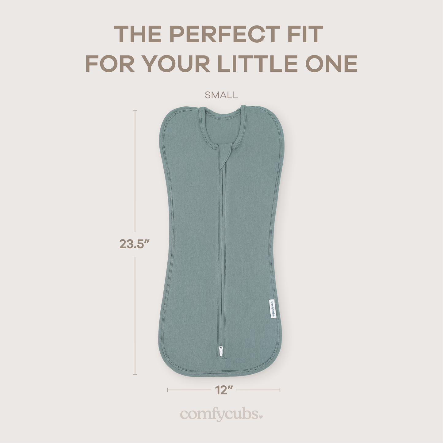 Easy Zipper Swaddle Blankets in Nomadic Blue, Azul