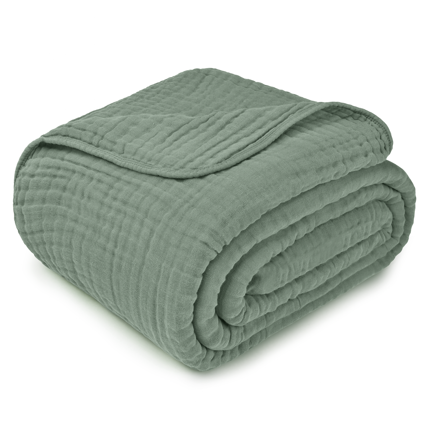 Adult Muslin Blanket in Fern