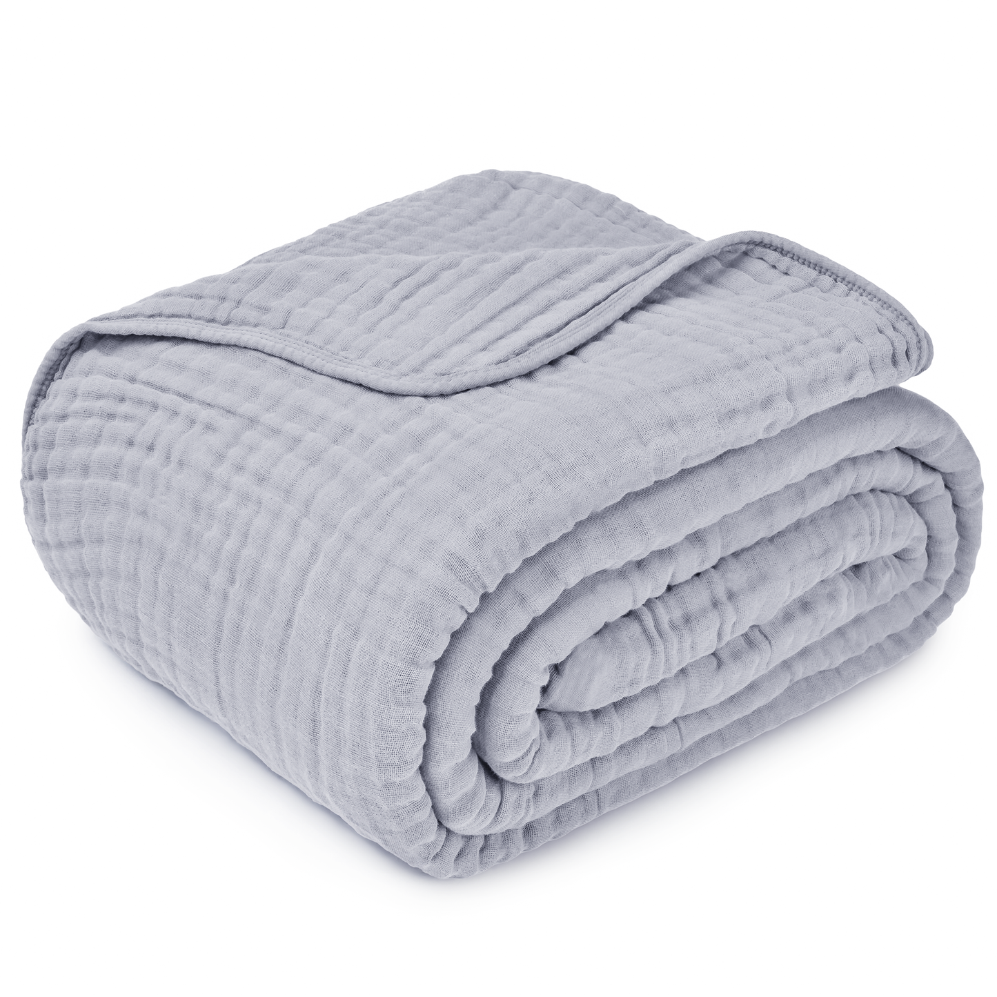 Adult Muslin Blanket in Heather