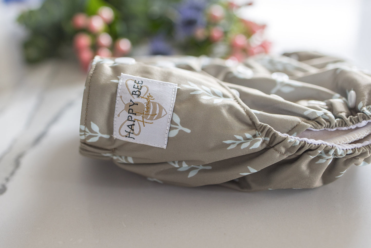 "The Elite Double Gusset Pocket Diaper" by Happy BeeHinds