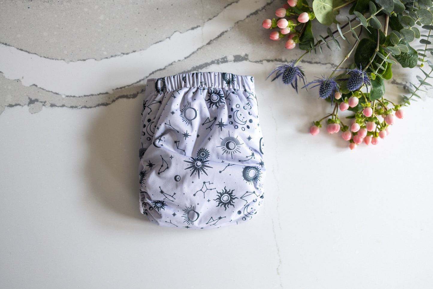 "The Elite Double Gusset Pocket Diaper" by Happy BeeHinds