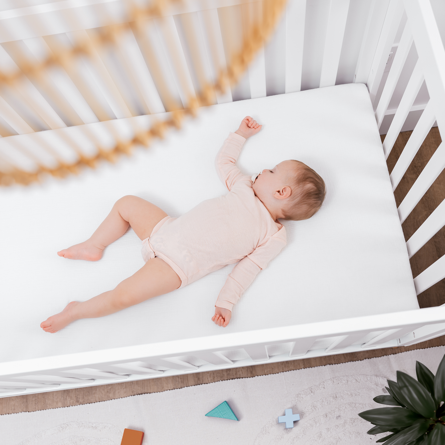 Muslin Fitted Crib Sheet, 1 Pack