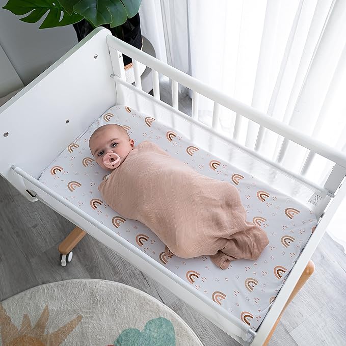 Muslin Swaddle Blankets 47” x 47” in Cream, Blush, Bold Blush, Mauve, 4 Pack