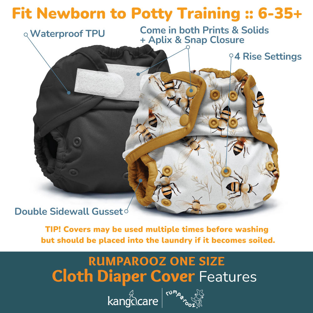 Rumparooz One Size Cloth Diaper Covers - Unity