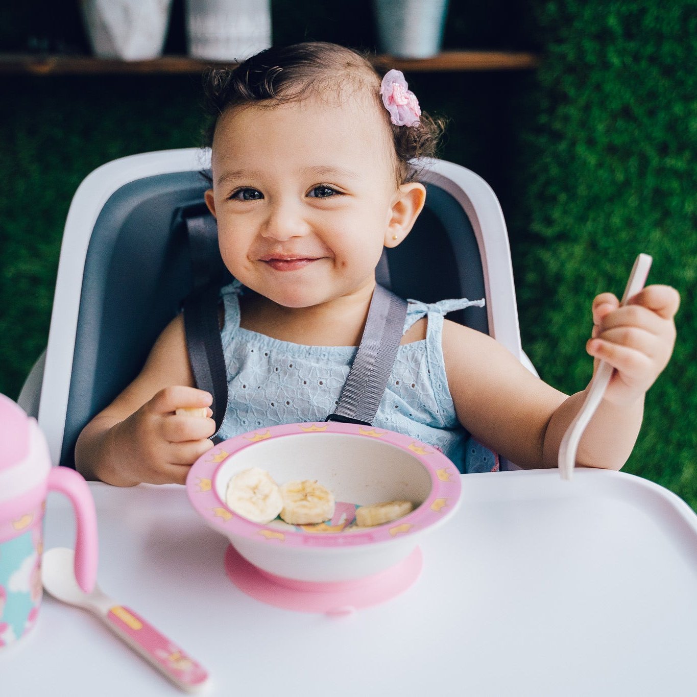 Bamboo Fiber Kids Spoon and Fork Set – Metoo Design | Primo Passi