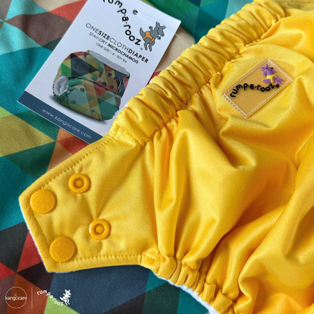 Rumparooz Stay Dry G3 One Size Pocket Cloth Diaper - Fluff White