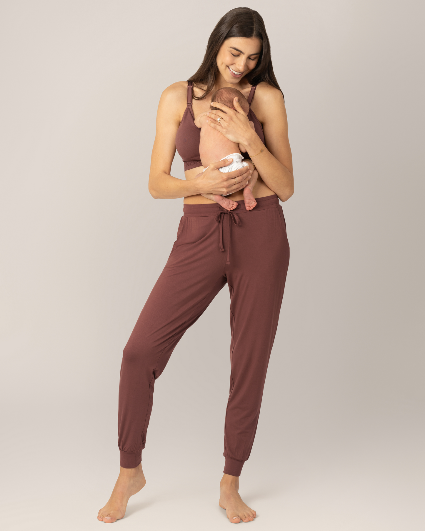 Ultralight Sleep & Lounge Jogger | Redwood