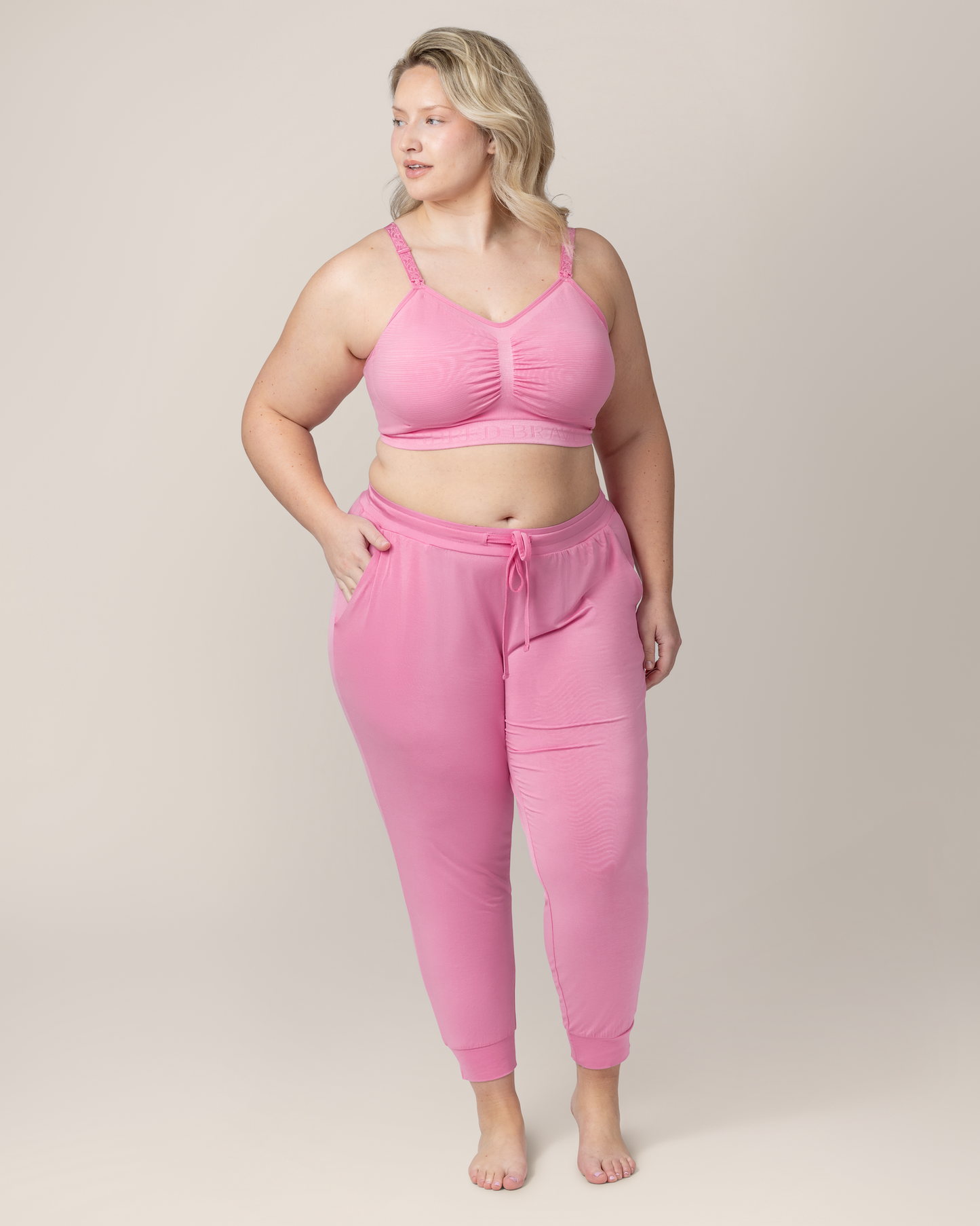 Ultralight Sleep & Lounge Jogger | Bubblegum