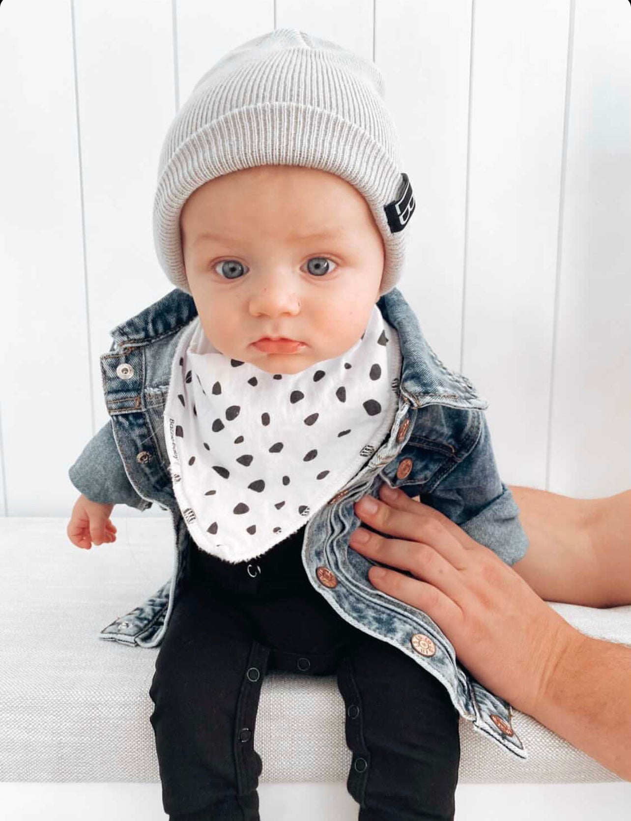 Royal Organic Bandana Bib 4-Pack