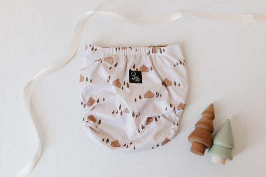 Cozy Cabin Reusable Cloth Diaper Cover