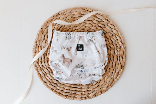 Farm Life Reusable Cloth Diaper Cover