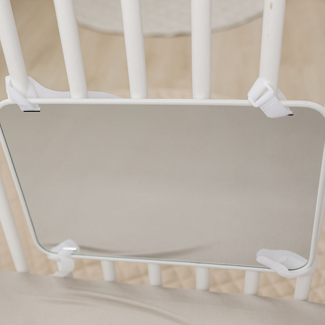 Large, Double-Sided Baby Mirror with High Contrast Images