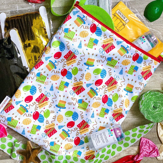On-the-Go Wet Bag - Birthday Party