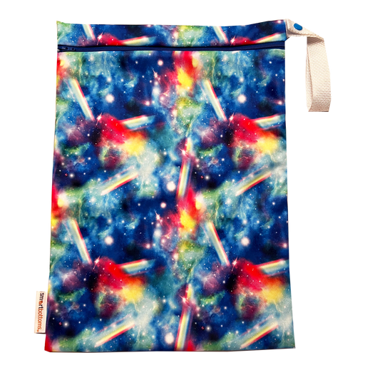 On-the-Go Wet Bag - Rainbow Galaxy
