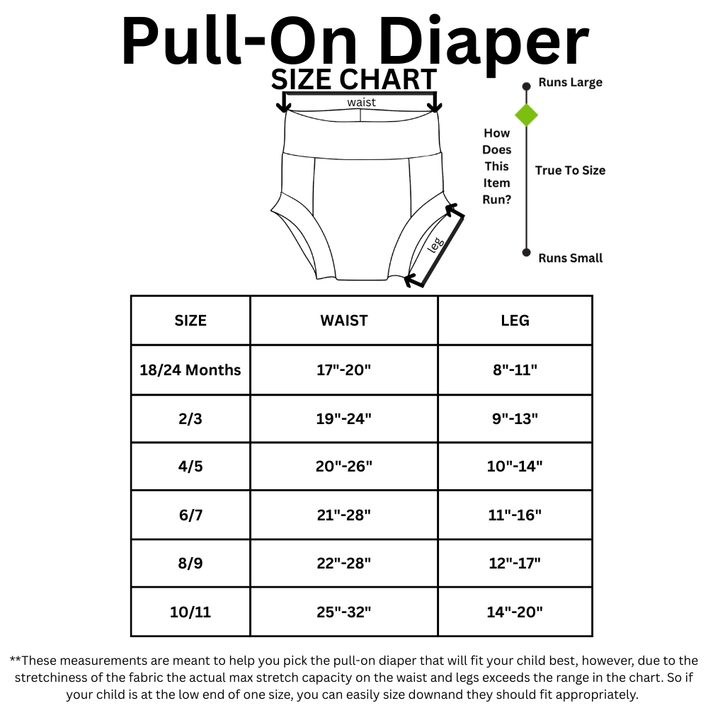 Pull-On Diaper - In Motion