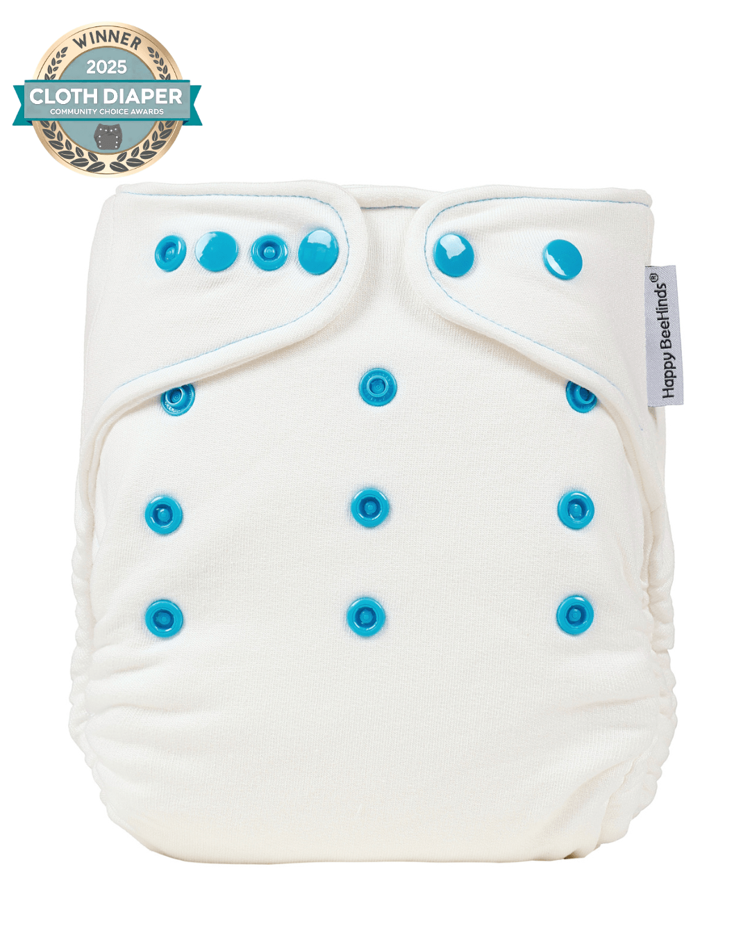 The Absorber One Size + Fitted Diaper by Happy BeeHinds