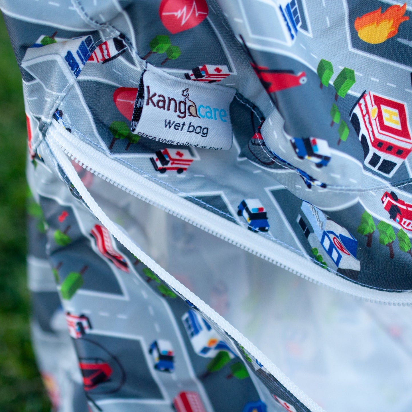 Kanga Care Wet Bag - WeeHoo (Scarlet)
