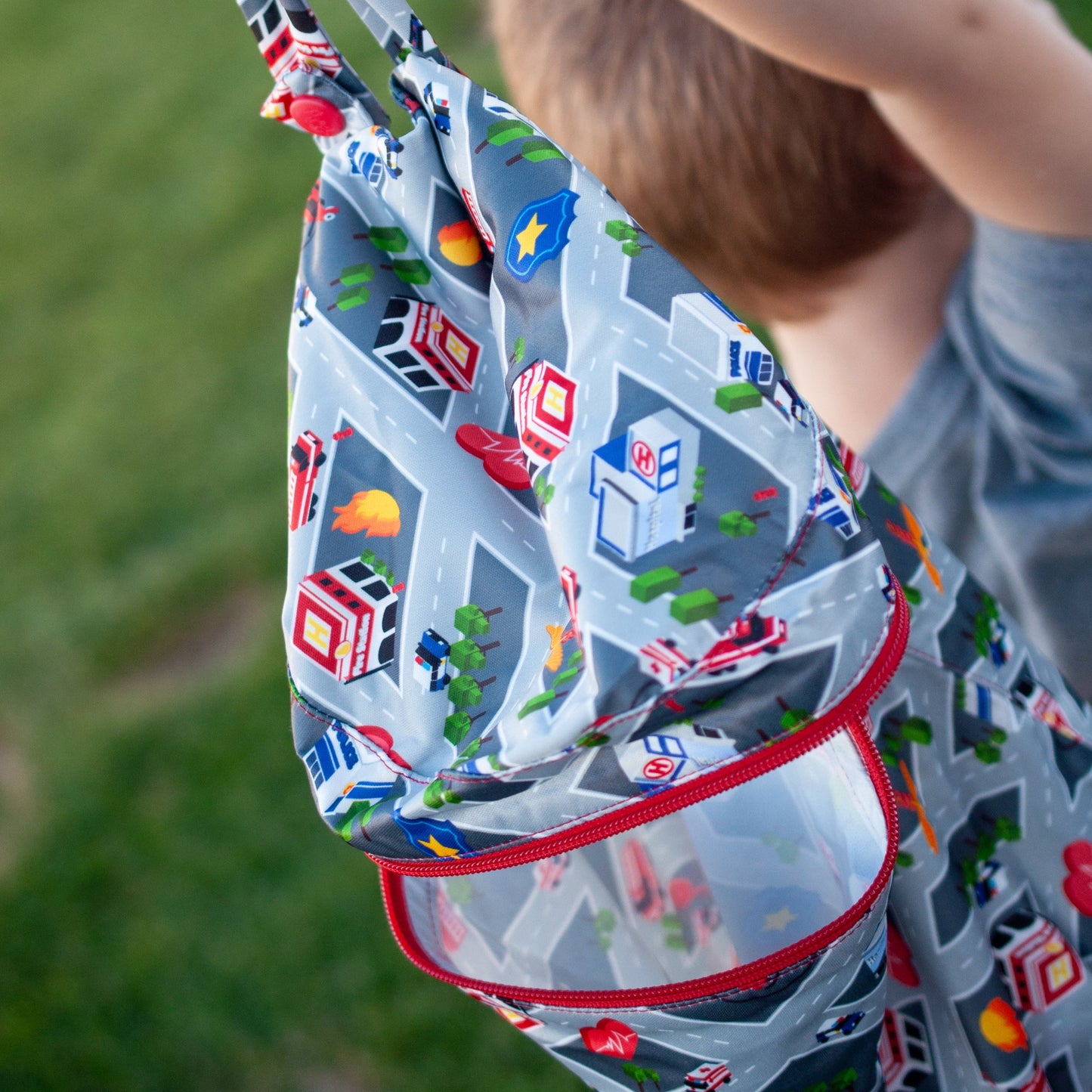 Kanga Care Wet Bag - WeeHoo (Scarlet)