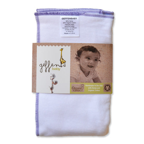 Cloth Diaper Prefolds | Fleece Hemp / Organic Cotton