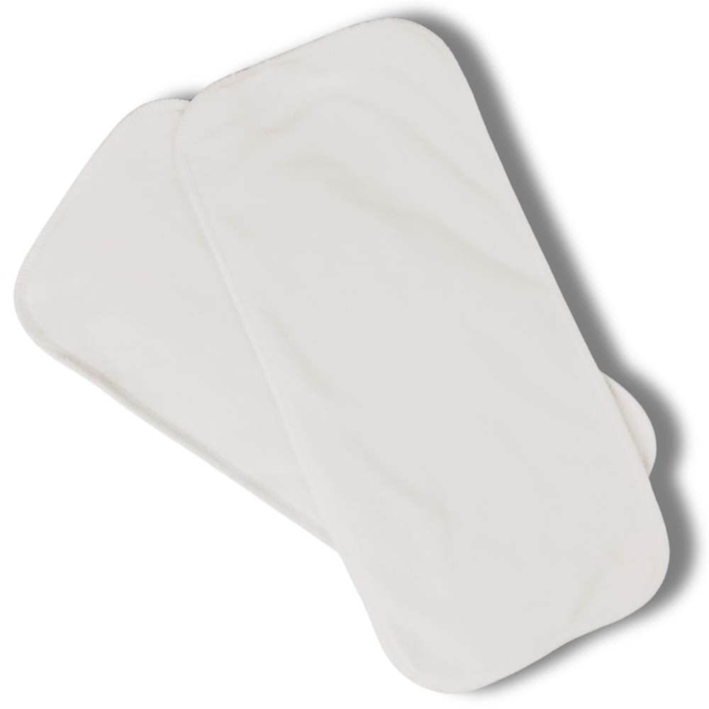 One Size Bamboo Cloth Diaper Insert - 2 pack