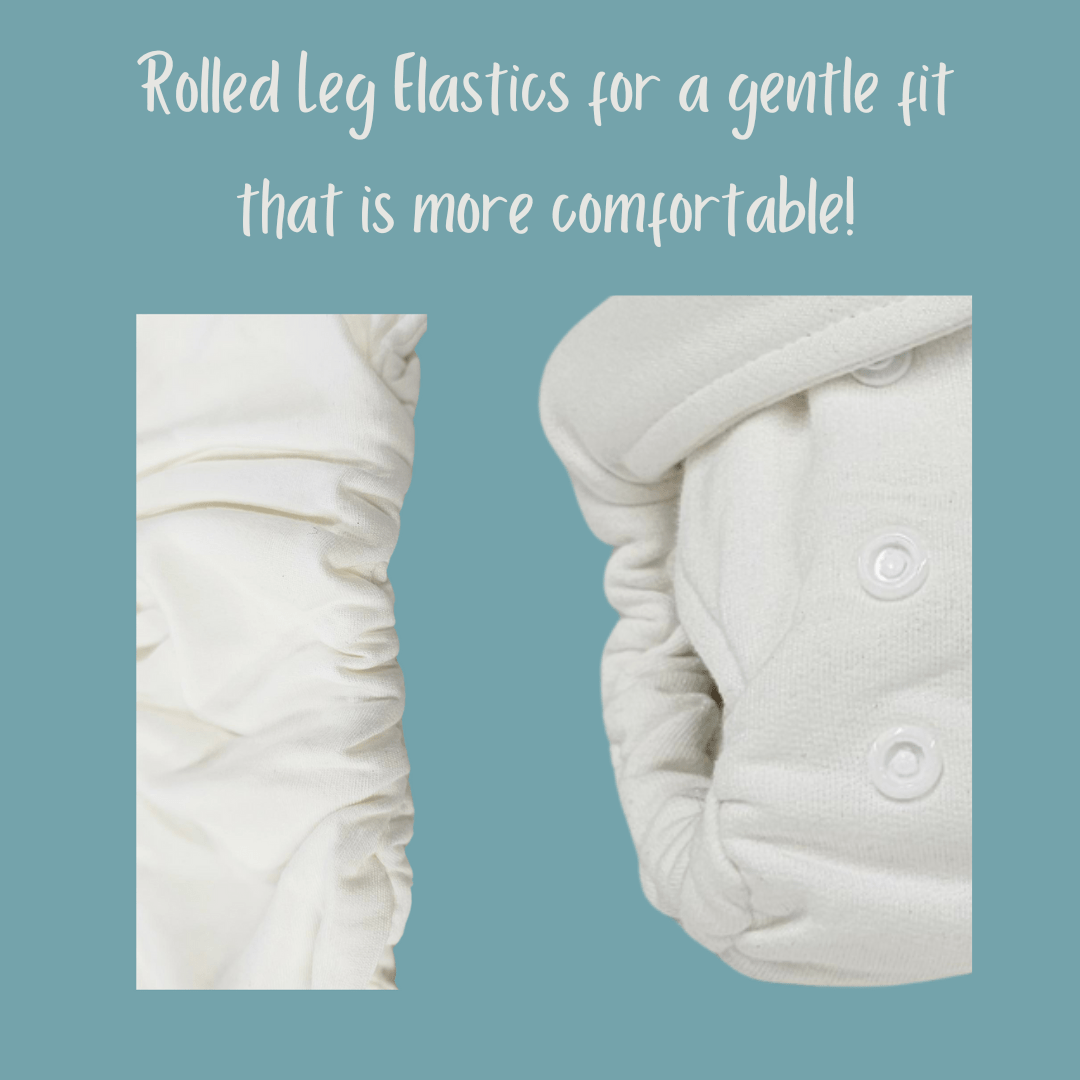 The Absorber One Size + Fitted Diaper by Happy BeeHinds