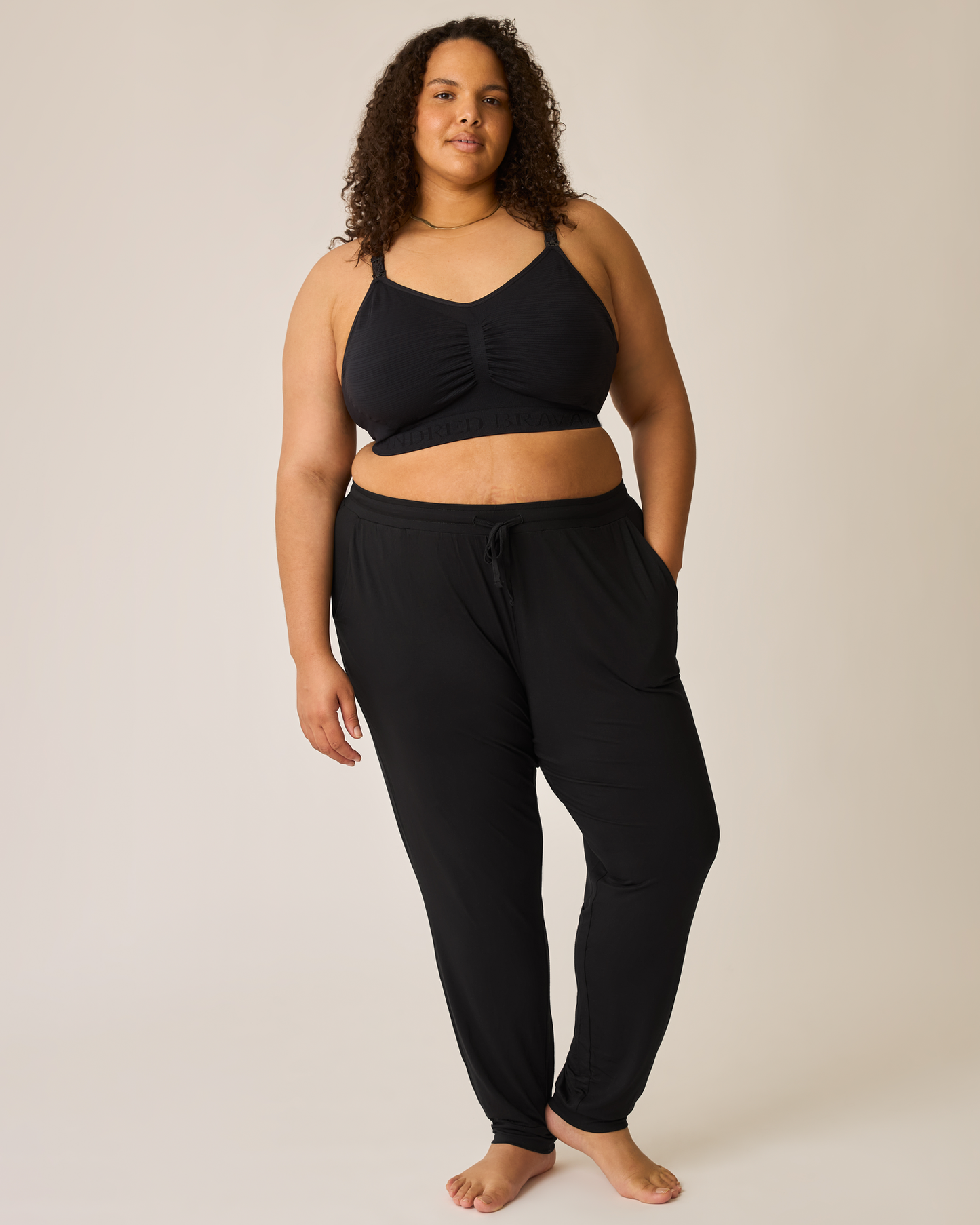 Ultralight Sleep & Lounge Jogger | Black