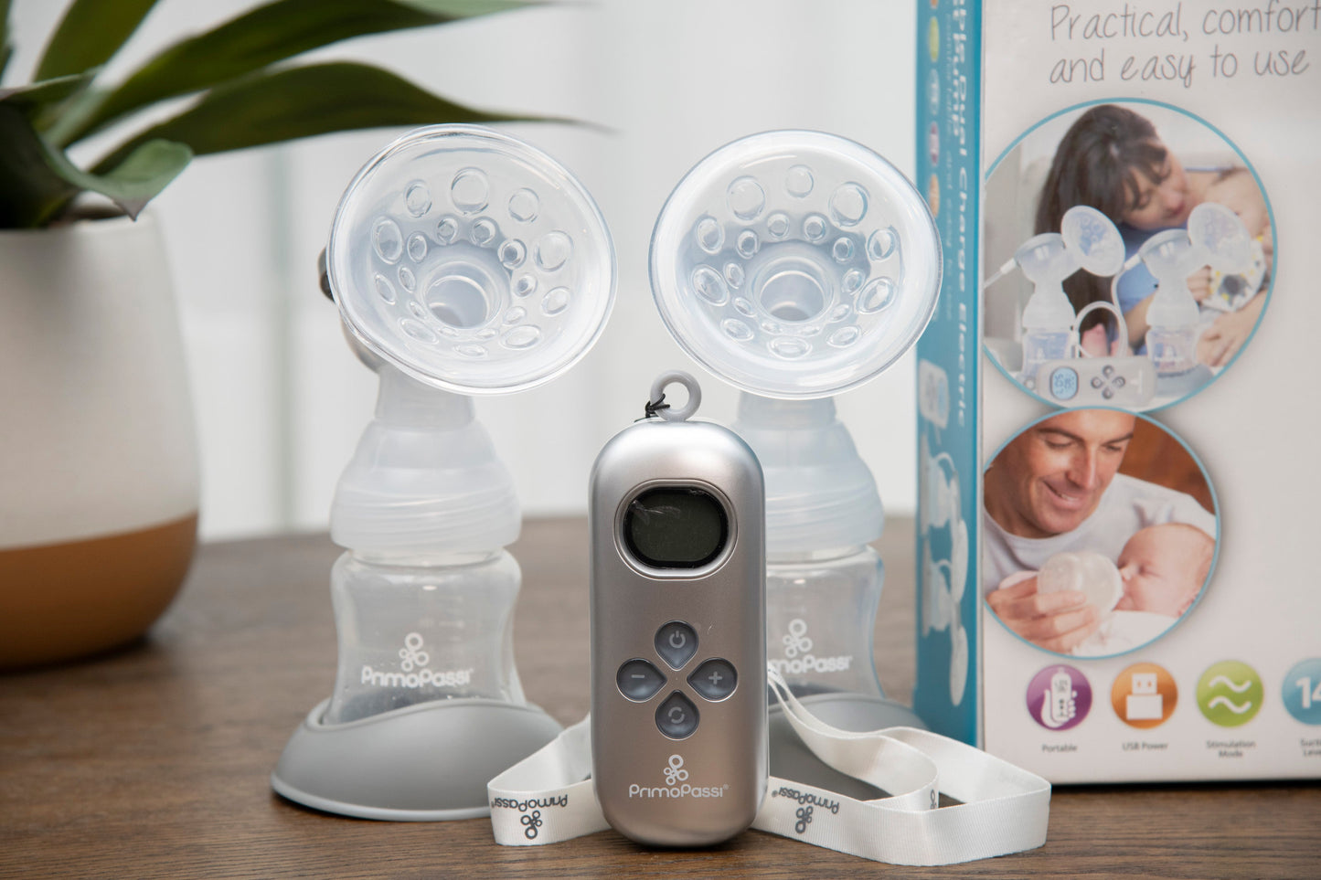 Primo Passi - Portable Double Electric Breast Pump, Special Edition